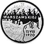 20 zł 1995 75 Rocznica Bitwy Warszawskiej