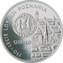 10 zł 2003 750-lecie Lokacji Poznania - monety