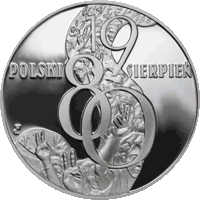 10 zł 2010 Polski sierpień 1980 10 zł 2010 Polski sierpień 1980