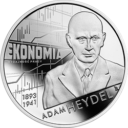 10 zł 2021 Wielcy polscy ekonomiści - Adam Heydel