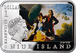 Niue - 2010, 1 Dolar - Malarze świata - Francisco Goya