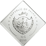 Palau - 2008, 10 dolarów - YAMATO - Okręt Wojenny