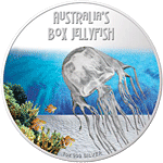Tuvalu - 2011, 1 dolar - Jellyfish - Meduza