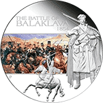 Tuvalu - 2009, 1 dolar - Bitwa pod Bałakławą - Sławne Bitwy - monety