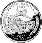 25 Centów 2006 - South Dakota (P)