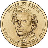 1 dolar 2010 - Franklin Pierce (D)